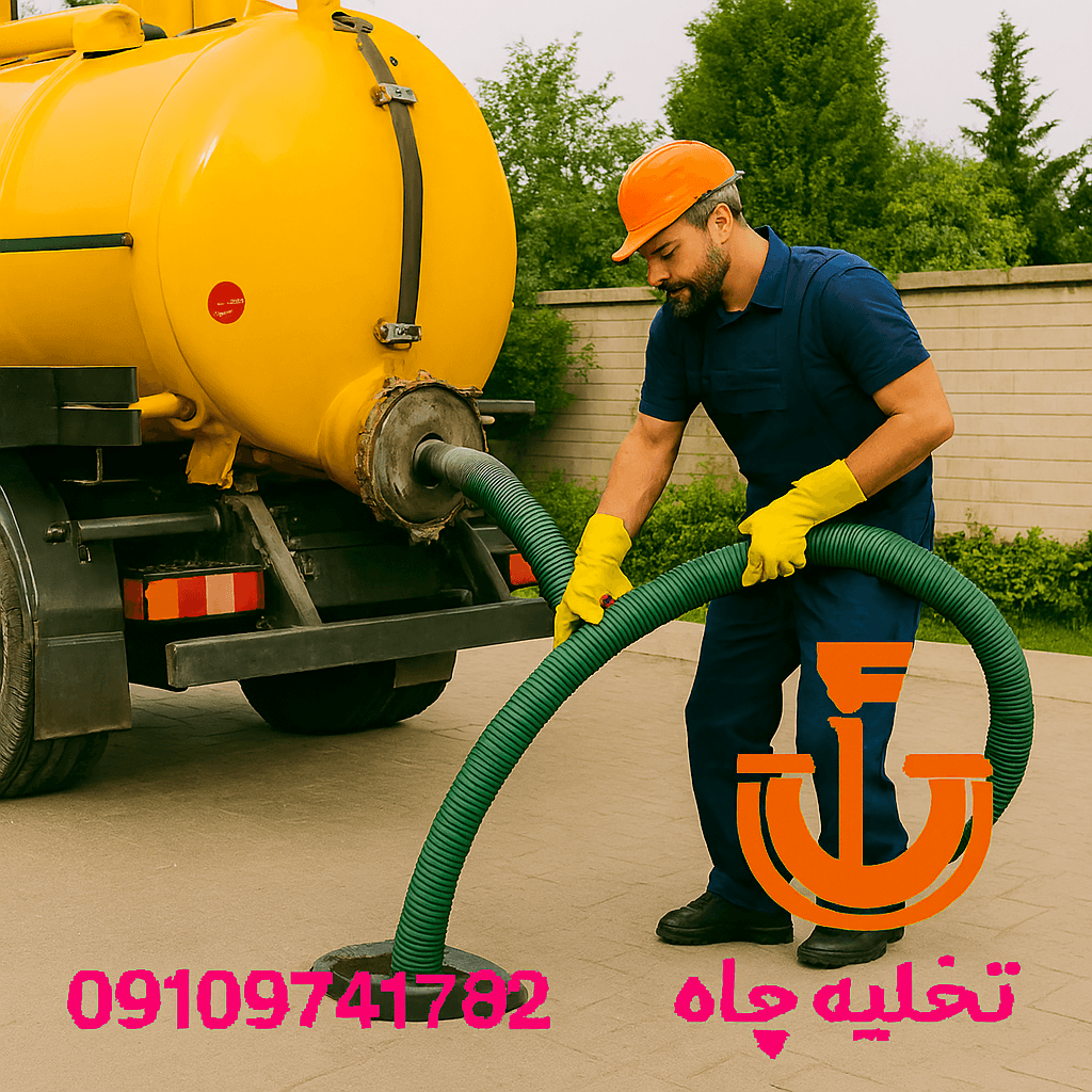 تخلیه چاه امام خمینی شبانه روزی