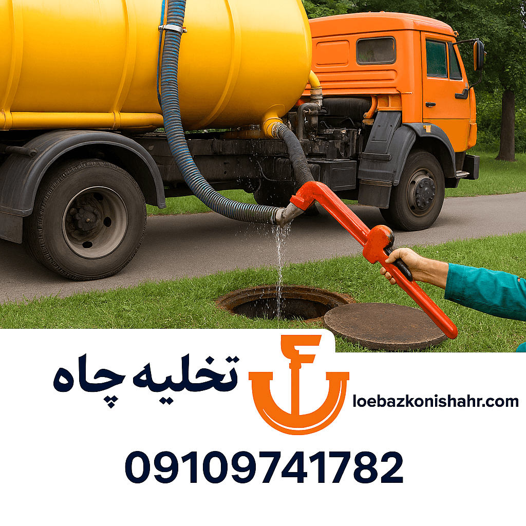 تخلیه چاه شهرک محلاتی