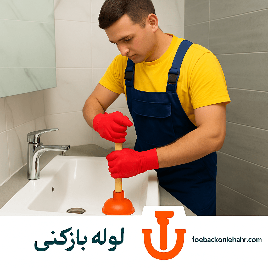 لوله بازکنی در خیابان پرستار